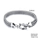 STYLISH STAINLESS STEEL BALI FOXTAIL CHAIN ​​BRACELET