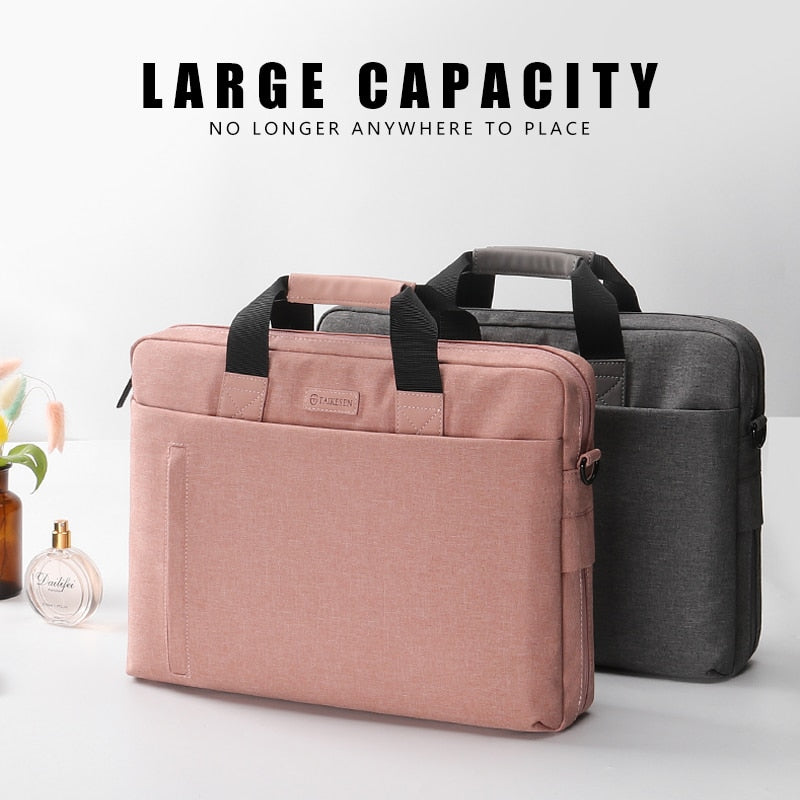 Laptop Bag case 13.3 14 15.6 17.3 inch Waterproof Notebook Bag for Macbook Air Pro 13 15 Computer Shoulder Handbag Briefcase Bag