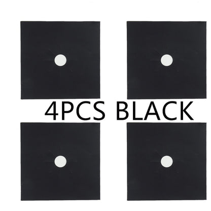 1/4PC Stove Protector Cover Liner Gas Stove Protector
