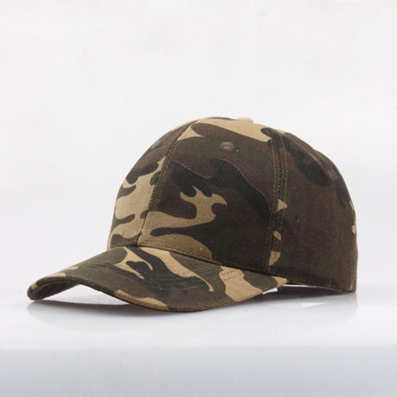 Outdoor Sport Snap back Caps Camouflage Hut Einfachheit