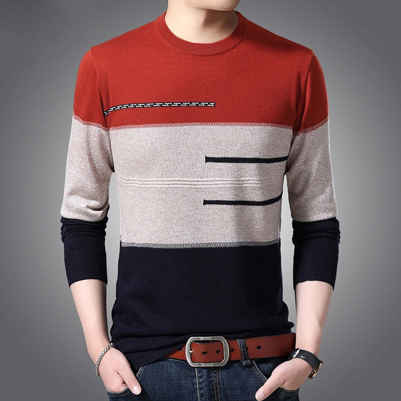 Sweater Men Knitwear Clothing Sueter Hombre Camisa Masculina 100