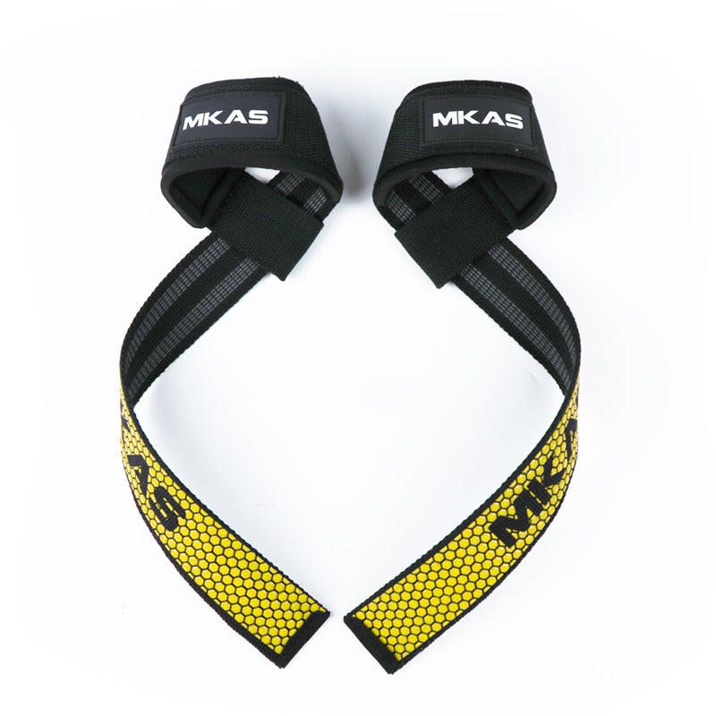 weightlifting wrist straps fitness bodybuilding training gym