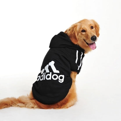 Winter Hund Kleidung Adidog Sport Hoodies Sweatshirts Warme Mantel Kleidung