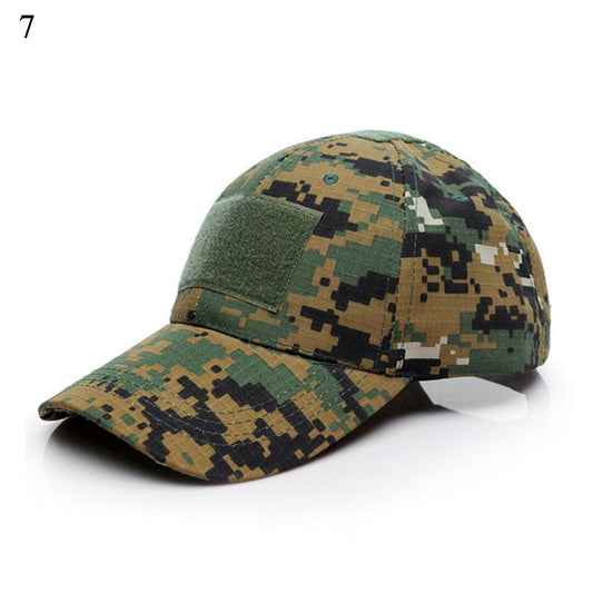 Outdoor Sport Snap back Caps Camouflage Hat Simplicity