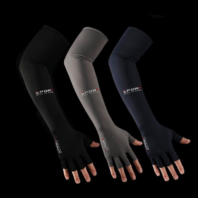 Arm Sleeve Gloves Running Cycling Sleeves Fishing