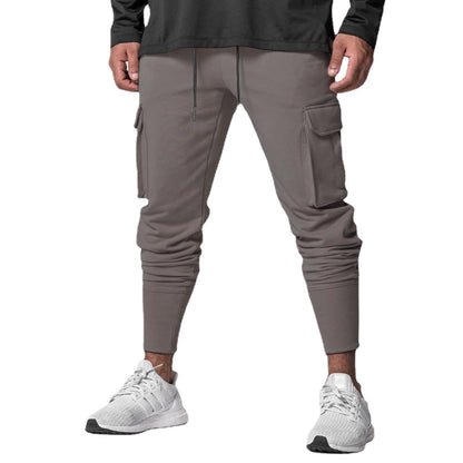 Trendy fashionable cargo pants slim fit with multiple pockets