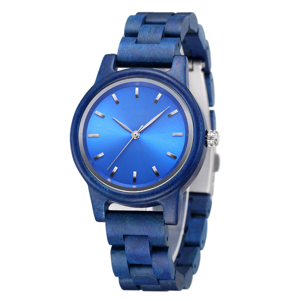 Ultra-thin fashionable simple gifts wooden watch