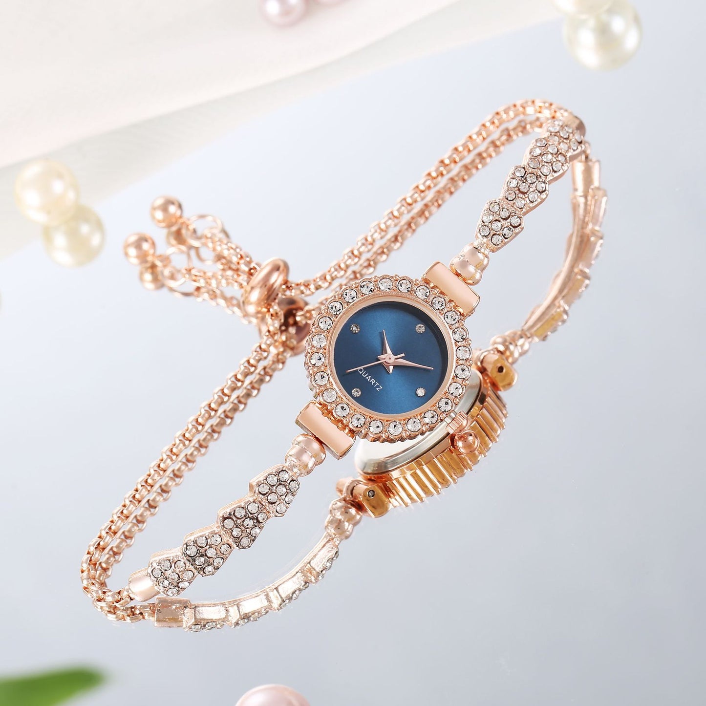 Adjustable wrist watch for women quartz watch