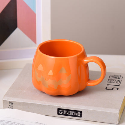 Halloween Christmas office ceramic mug creative