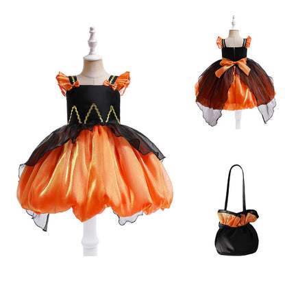 Halloween witch performance costume princess dress