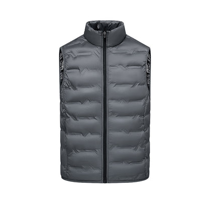 Down vest man and women warm autumn and winter