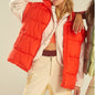 Loose trendy cotton wool vest coat for women