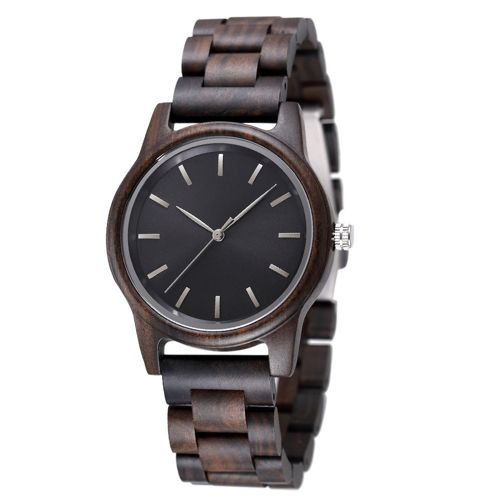 Ultra-thin fashionable simple gifts wooden watch