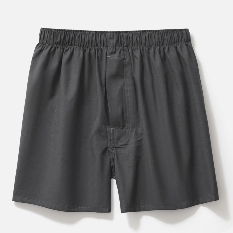 Men's cotton boxer shorts in plus size for teenagers