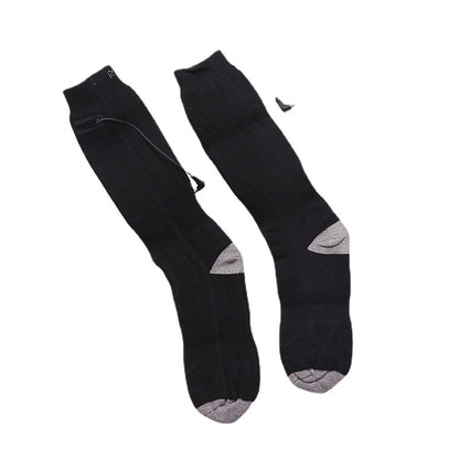 Men's and women's thermal socks with USB thermostat and electric heating