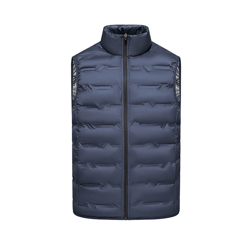 Down vest man and women warm autumn and winter