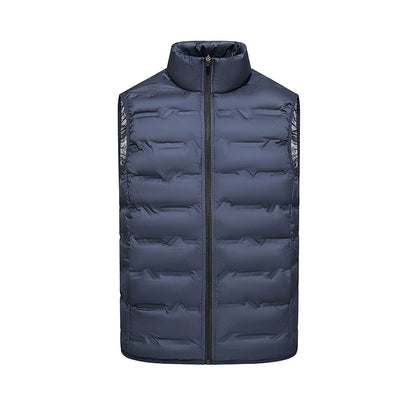 Down vest man and women warm autumn and winter