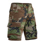 Outdoor stretch camouflage tactical shorts for mountaineers