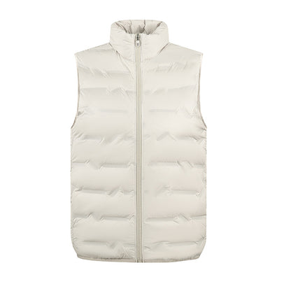 Down vest man and women warm autumn and winter