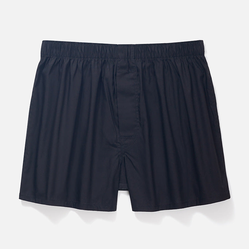 Men's cotton boxer shorts in plus size for teenagers