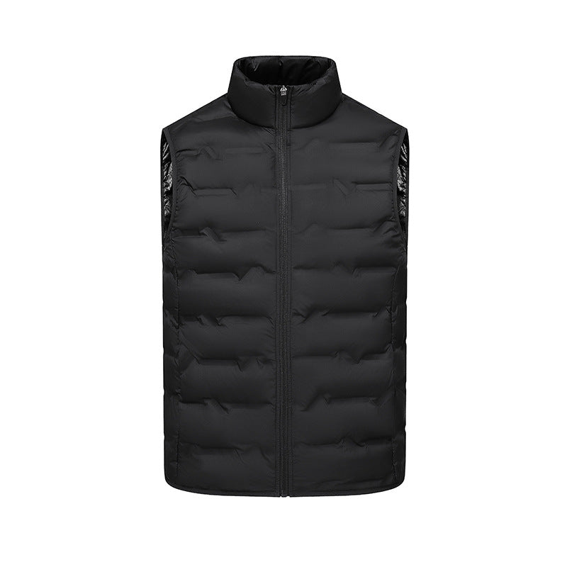 Down vest man and women warm autumn and winter