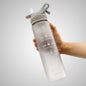 1000ml Plastic Spray Water Bottle Scrub Bounce Cover Straw Space Cup Sports Water Bottle