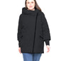 Quilted Cotton Coat for Women Mid-Length Winter Coat