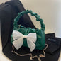 New fashionable high quality shoulder bag with cute bow for ladies