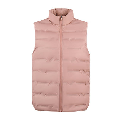 Down vest man and women warm autumn and winter