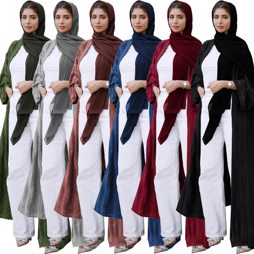 Lange Robe Abaya Hijab Kleider Elegante Islamische