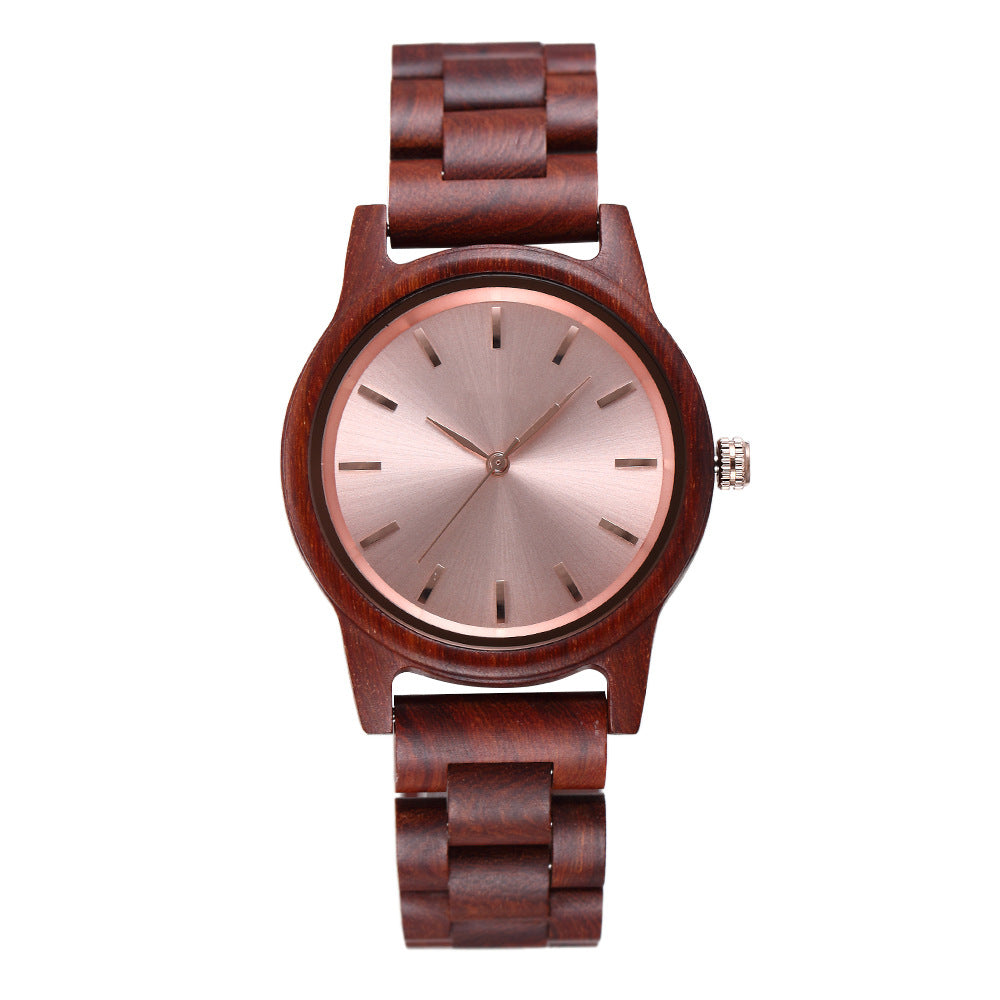 Ultra-thin fashionable simple gifts wooden watch