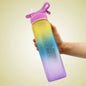 1000 ml Kunststoff-Spray-Wasserflasche Scrub Bounce Abdeckung Strohhalm Raumbecher Sport-Wasserflasche