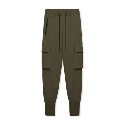 Trendy fashionable cargo pants slim fit with multiple pockets