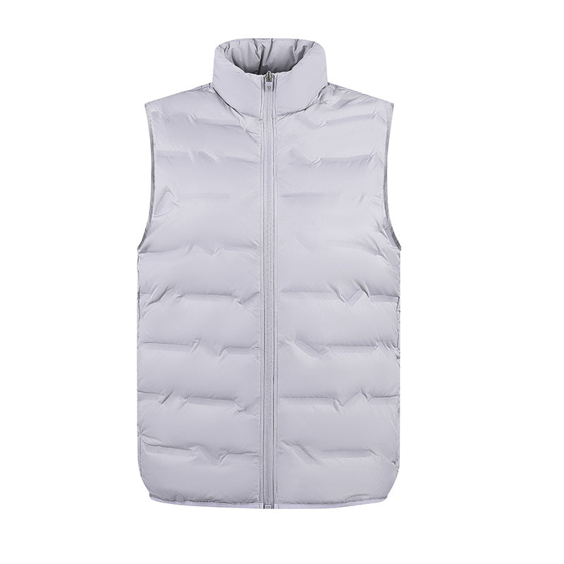 Down vest man and women warm autumn and winter