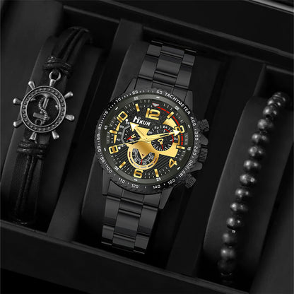 Steel watch men Simplicity Fashion Quartz