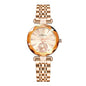 Ladies fashion quartz watch with simple cut