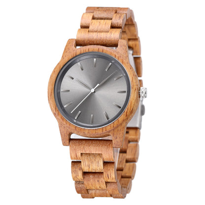 Ultra-thin fashionable simple gifts wooden watch