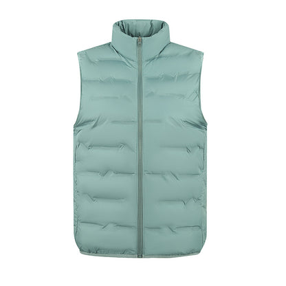 Down vest man and women warm autumn and winter