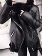 Winter Coats Women Thick Faux Leather Fur Sheepskin Coat Female Fur Leather Jacket