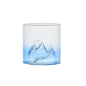 Japanese glass cup 3d mountain water glass glacier mug cup glass fuji artwork gift bottle drinkware hot