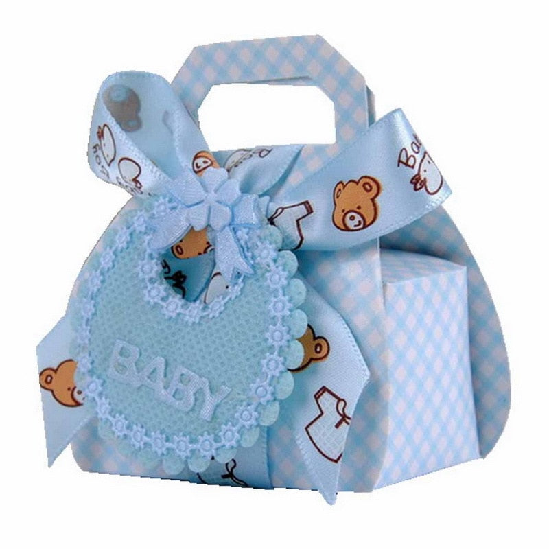Cute teddy bear baby party disposable tableware sets brown blue napkin plate cup kids baby girl happy birthday party suppli
