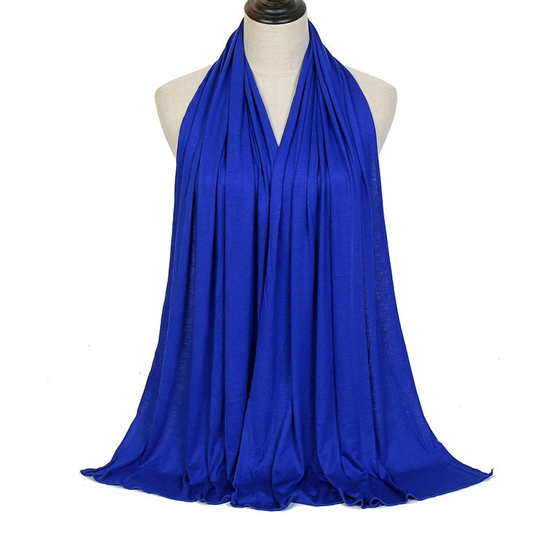 Modal Cotton Jersey Hijab Scarf For Muslim Women Scarf