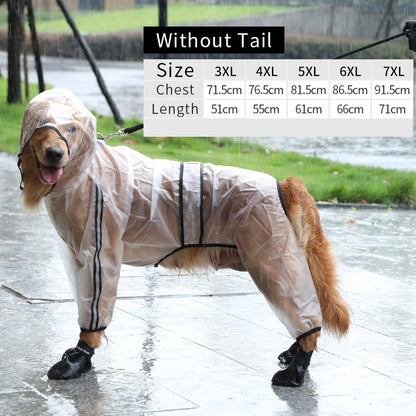 Dog Pet Coat Labrador Waterproof Golden Retriever Jacket