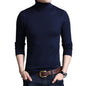 Thin Thickened Men's Base Coat Turtleneck Sweater