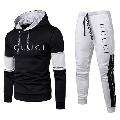 Männer Luxus Sweatshirt Set 2023 Hoodies + Jogginghose Trainingsanzug Outfits Jogger Marke Sport Anzug Männlichen Pullover Streetwear Kleidung