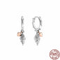 Silver Earrings Real 925 Sterling