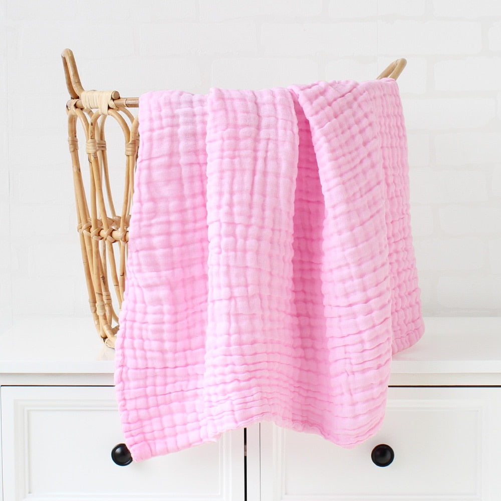 baby blanket cuddle blanket baby blanket wool blanket receiving blankets muslin 6 layers Bamboo Cotton Baby Blanket Infant Kids Swaddle Wrap Blanket Sleeping Warm Duvet Bedspread Muslin Baby Blanket