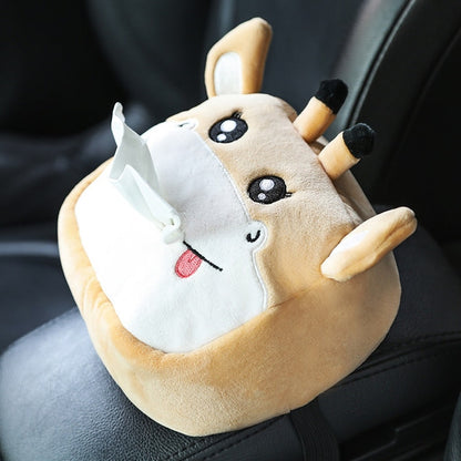 Tissue Boxes Creative Tissue Box Soft Cartoon Paper Napkin Case Cute Animals Car Paper Boxes Lovely Napkin Holder For Cars itz