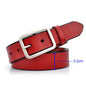 Men's Belt High Quality Genuine Leather Luxury Strap Classic Vintage Alloy Pin Buckle Male Belt Jeans Belts for Men SM03