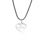 Cute Black And White Ghost Pendant Necklaces For Women Men Best Friend Lovely Ghost Pendant Couple Necklace Fashion Jewelry